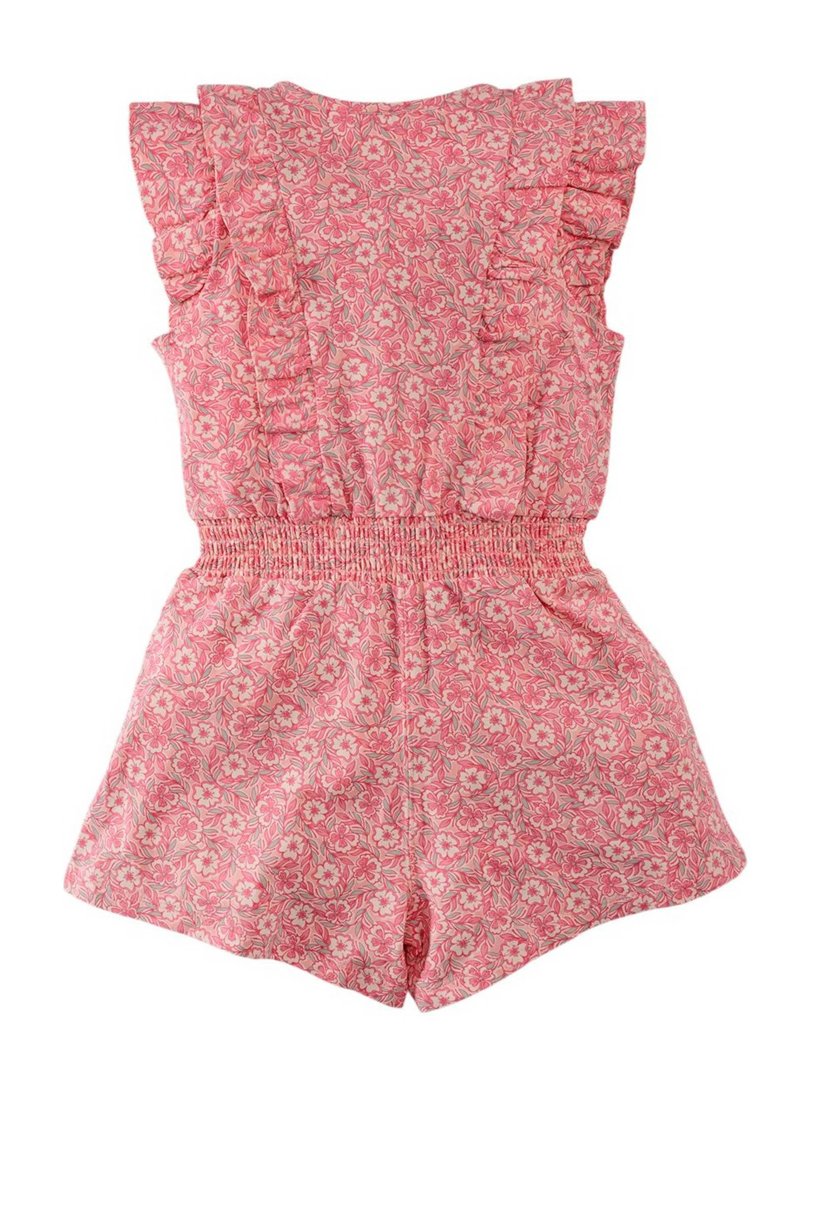 Z8 playsuit Marly roze/groen