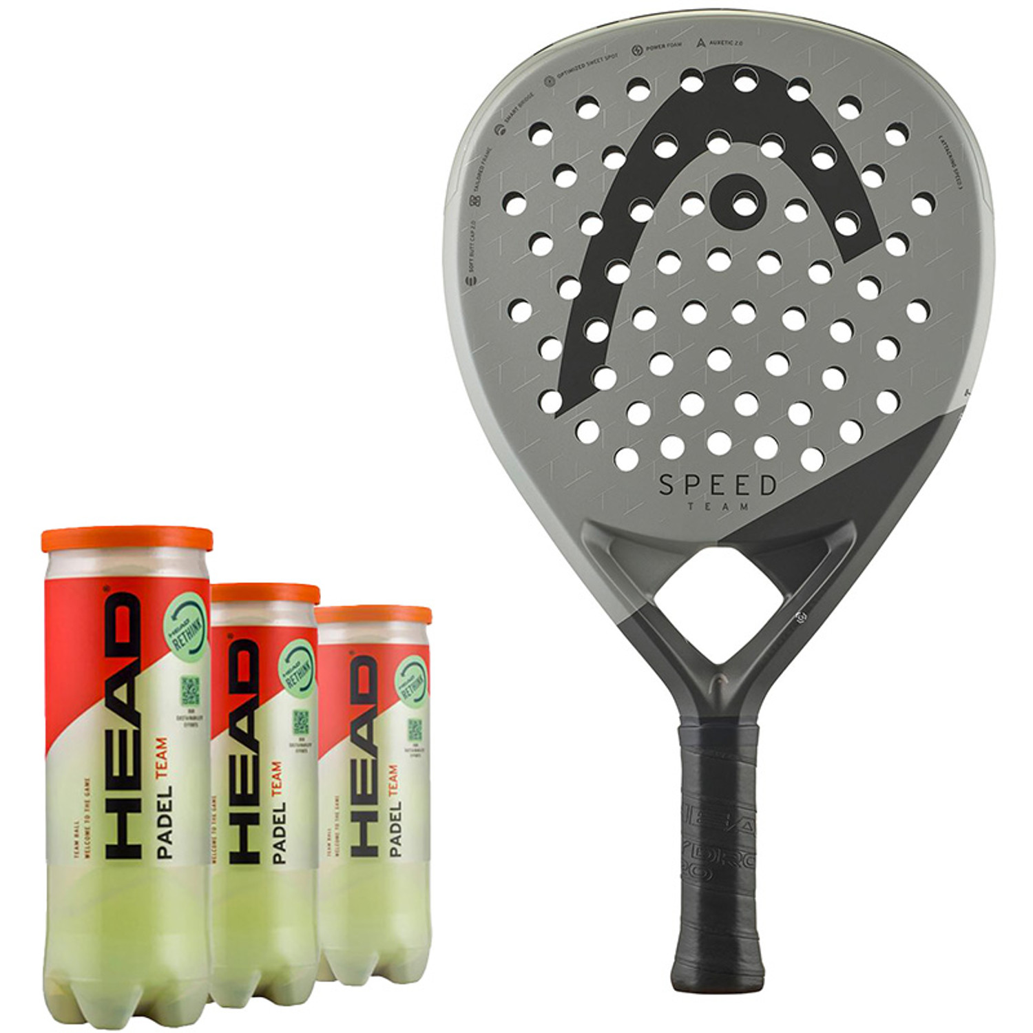 Head Racket + Balls Pack 22