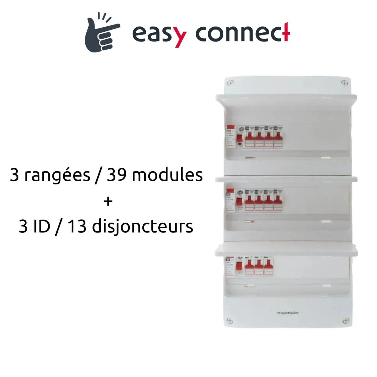 Thomson Coffret électrique 3 rangées - EasyConnect