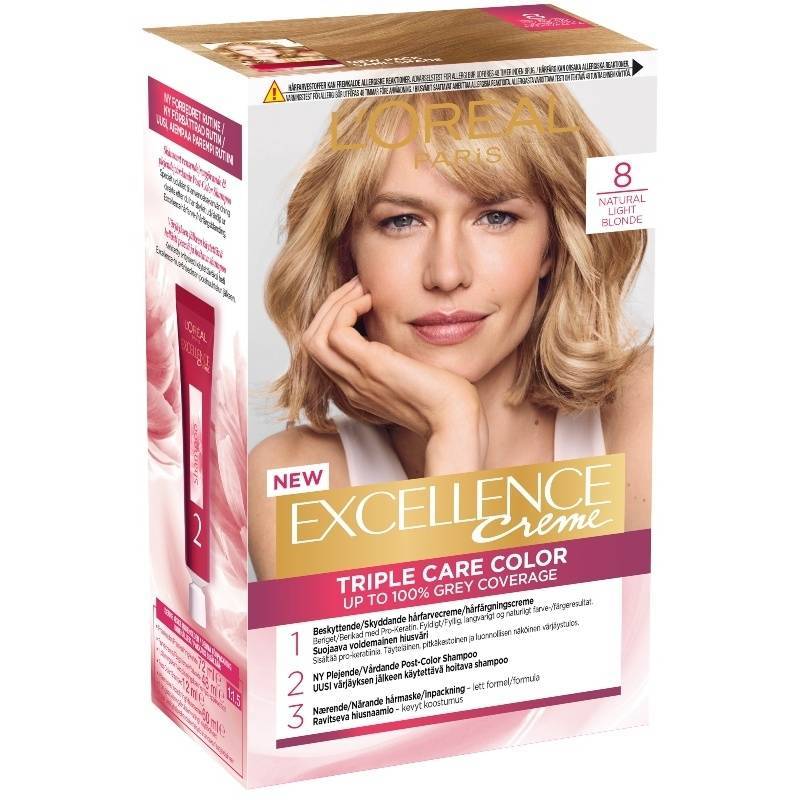 L'Oréal Paris Excellence 8 Lysblond