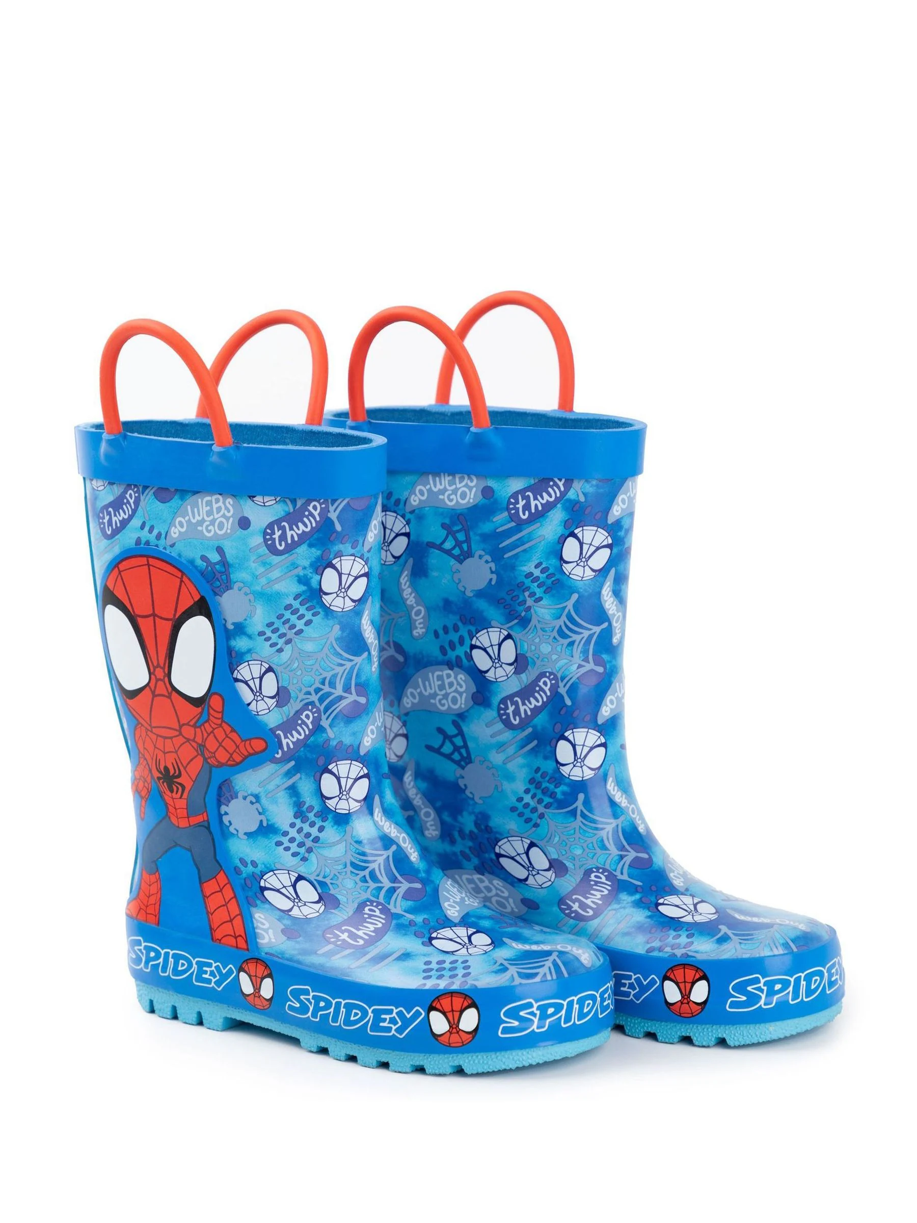 Vanilla Underground Kids Spidey and Friends Wellies