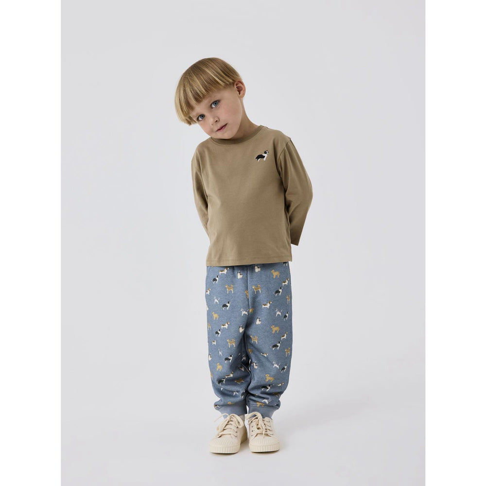 Køb Name It Spring Lake Barking Regular Sweatpants