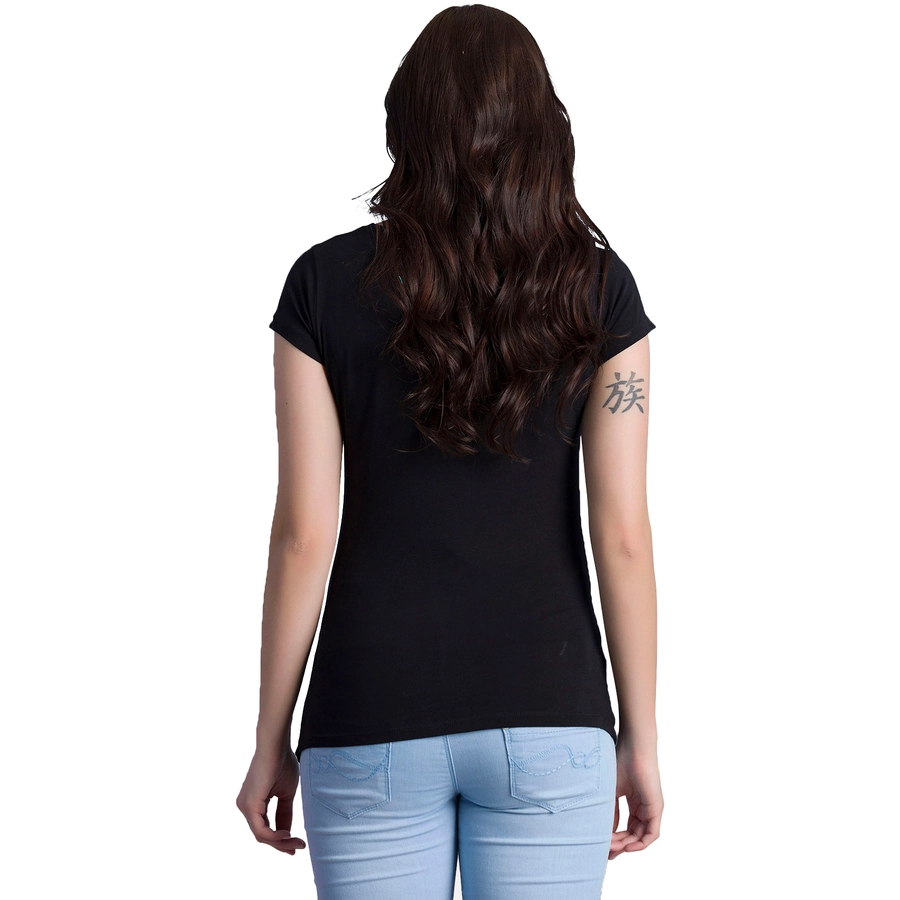 M.M.C. Umstandsshirt Hallo Lieblingsmensch mit Motiv Schwarz