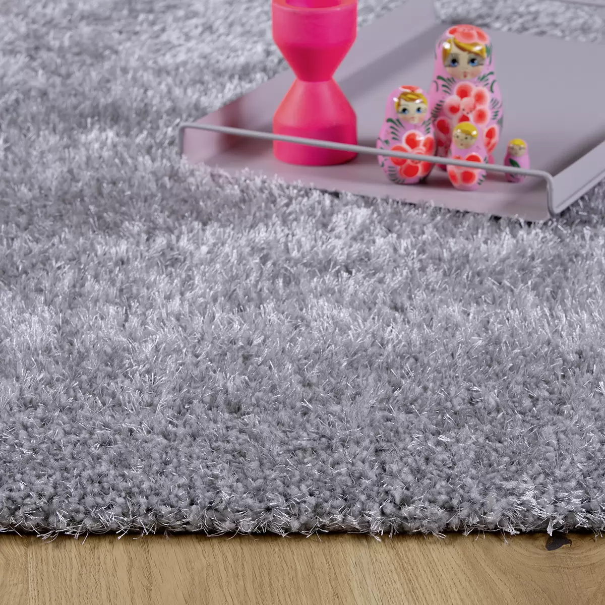 Teppich My Emilia Silber