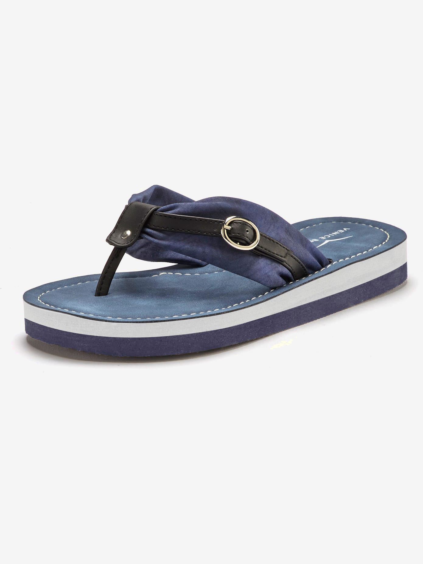 Tongs estivales avec imprimé
