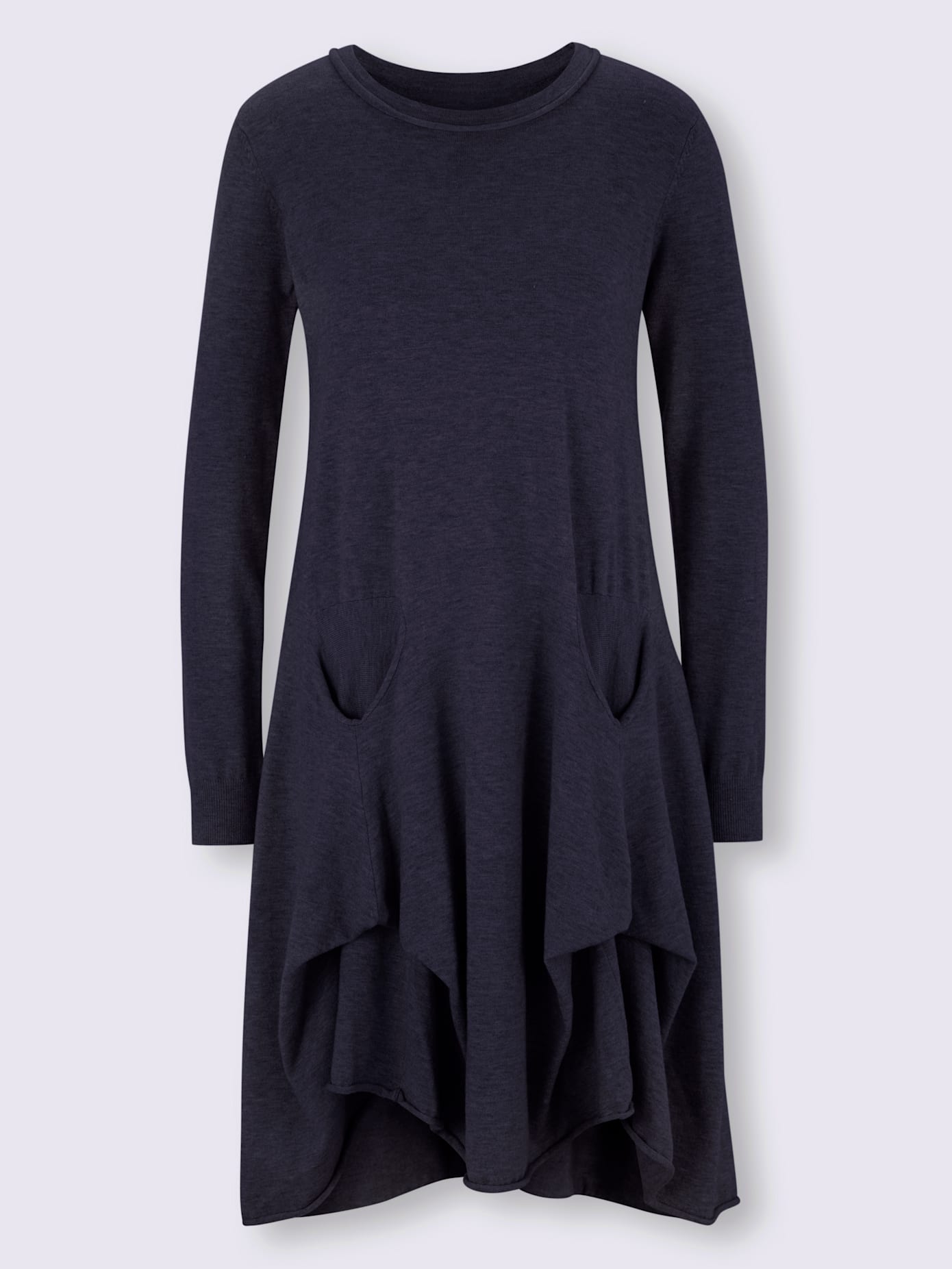 Robe en tricot avec poches
