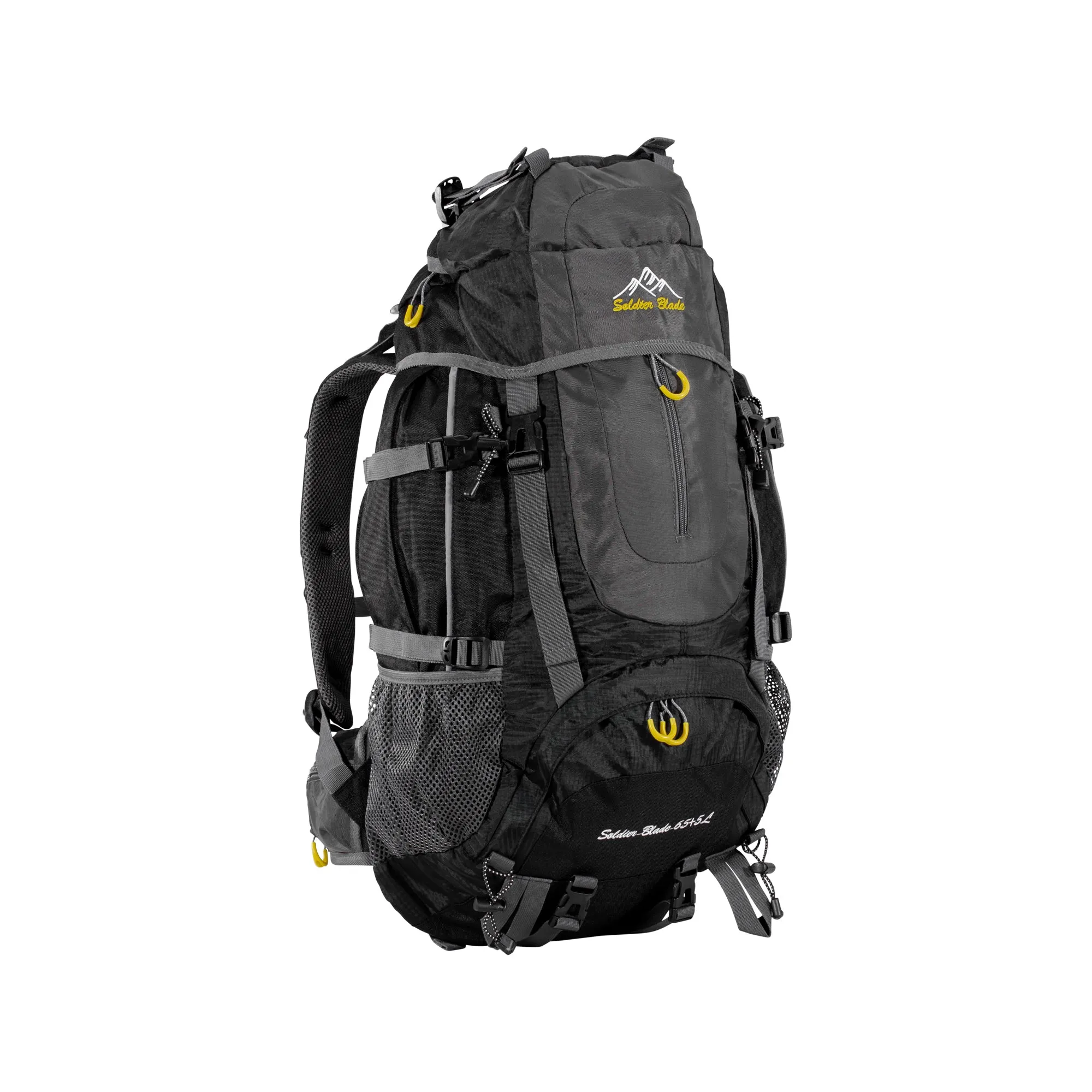 Diverse -  Rucksack Soldier Blade 65 + 5 L mit Solarbatterie