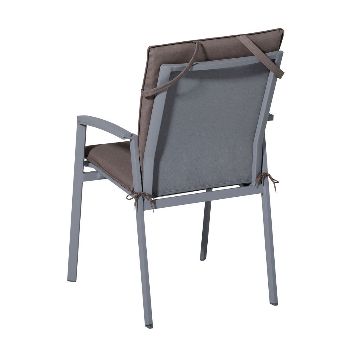 Madison Panama taupe Stapelstoelkussen - Set van 4