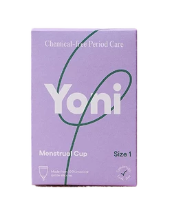 Yoni Menstruatie Cup Maat 1 (1 stuk)