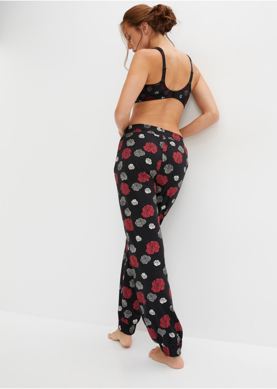 Pantalon de pyjama avec poches et pochette cadeau