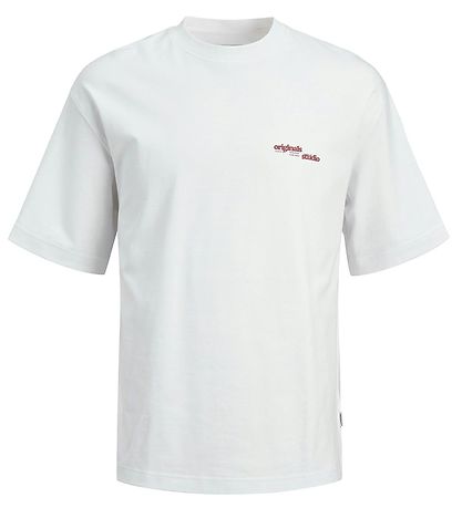 Jack & Jones Bluse - JorGreenpoint - Bright White/VOLUMEN