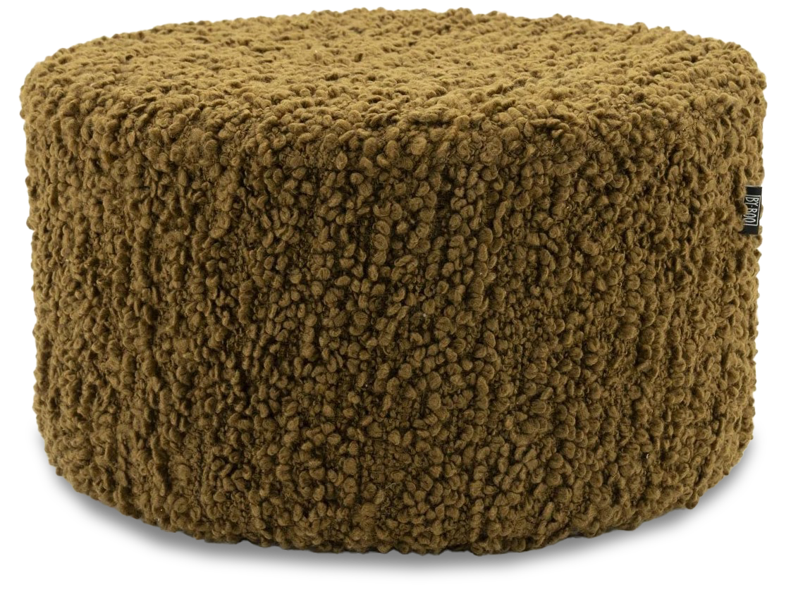 Poef Mustard 240077 Vista ⌀60  x H32 cm