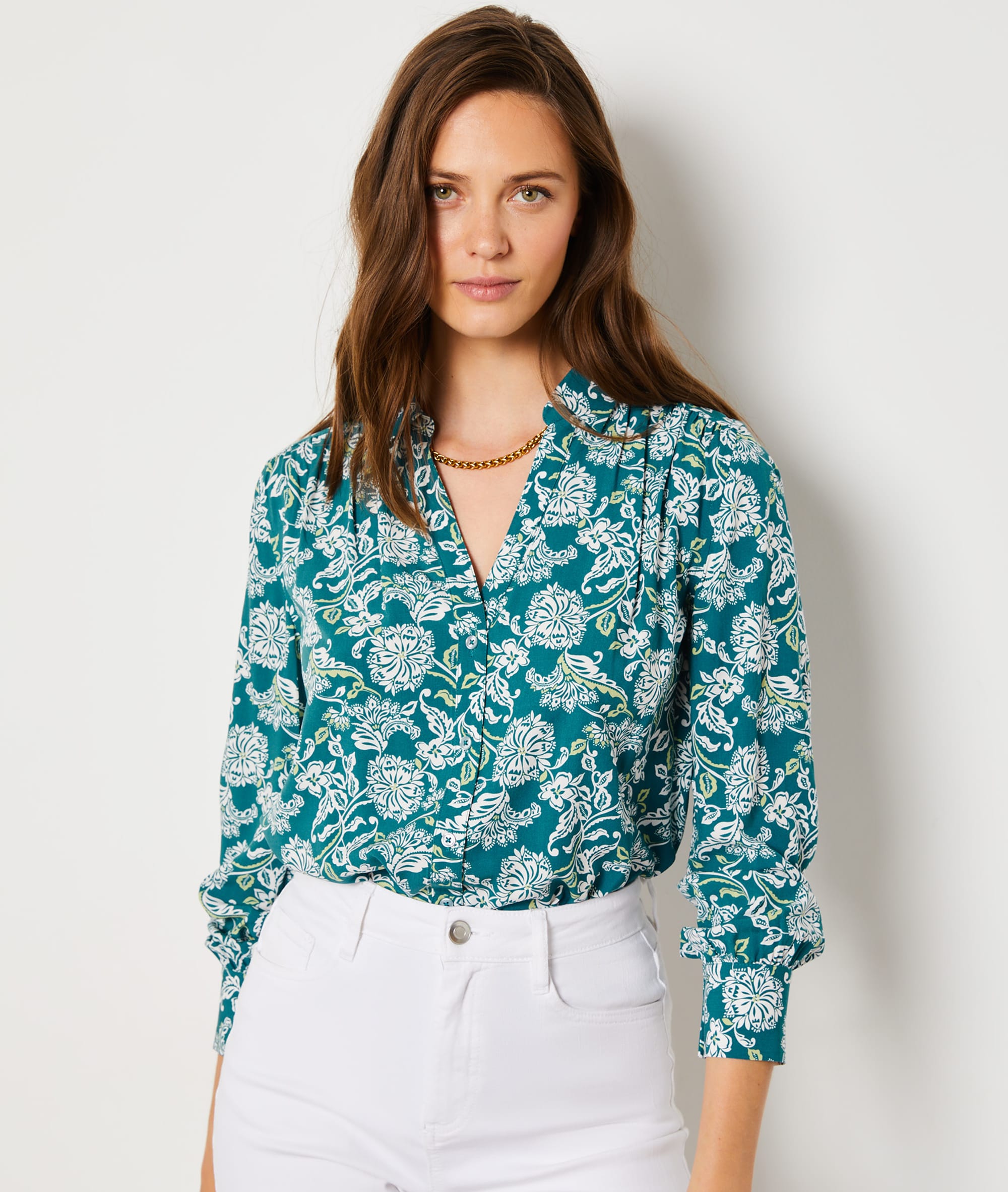 Chemise imprimée
