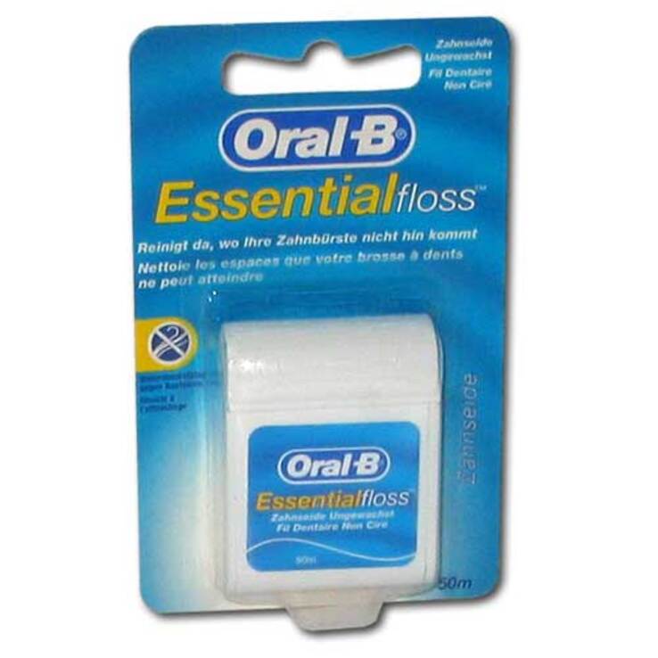 ORAL B Zahnseide ungewachst, 1 P