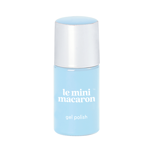 Le Mini Macaron Gel Polish, Blue Vanilla