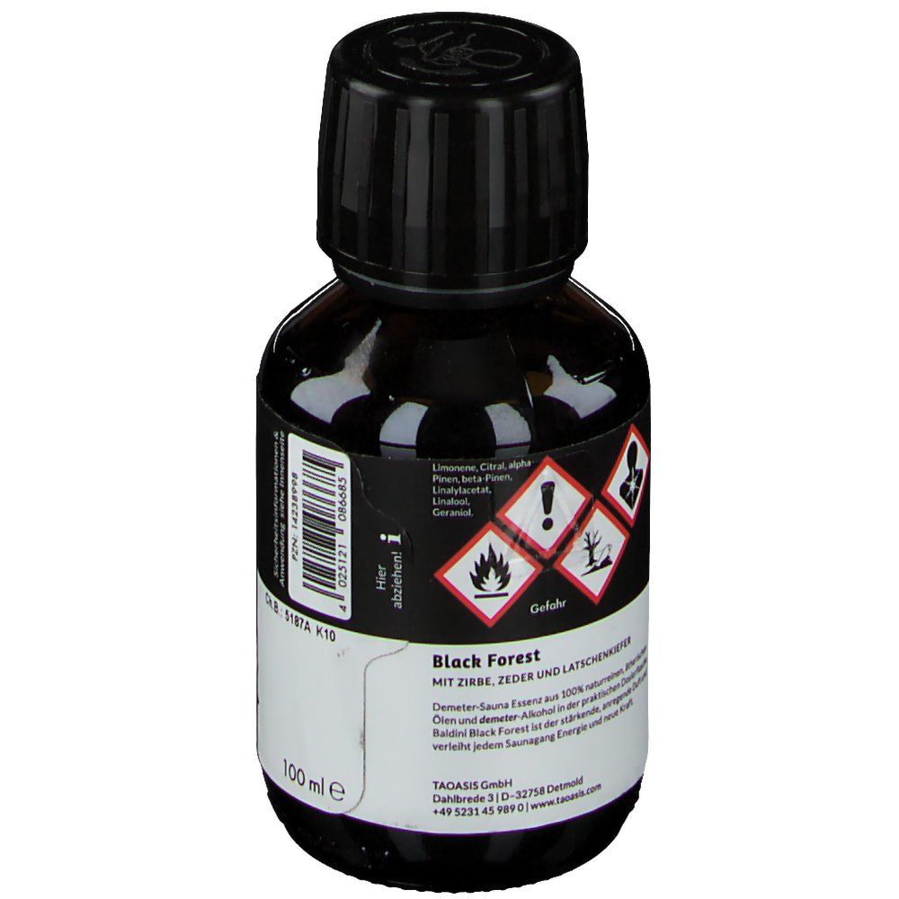 BALDINI BY TAOASIS Saunaessenz Black Forest