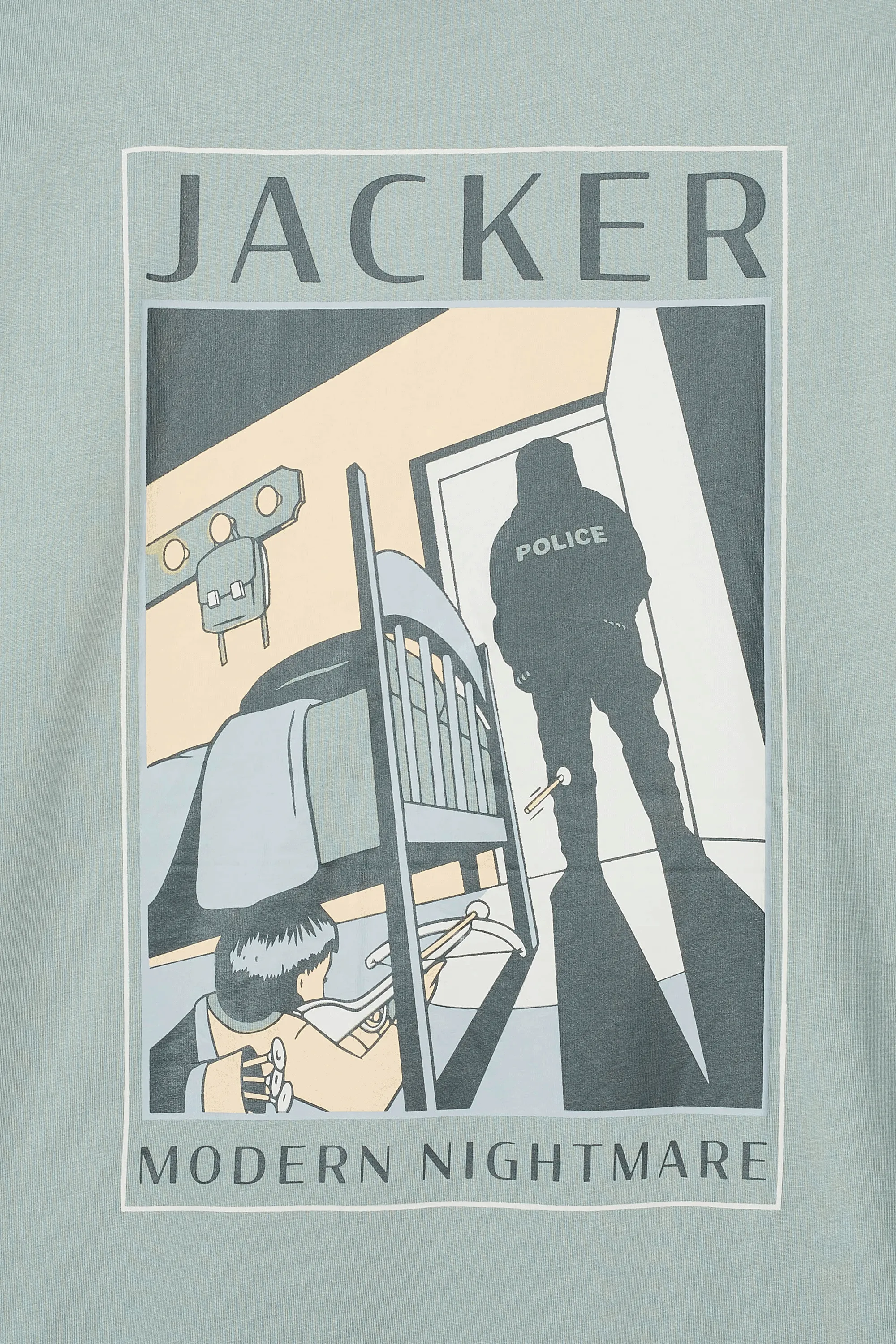 JACKER T-shirt Nightmare Vert