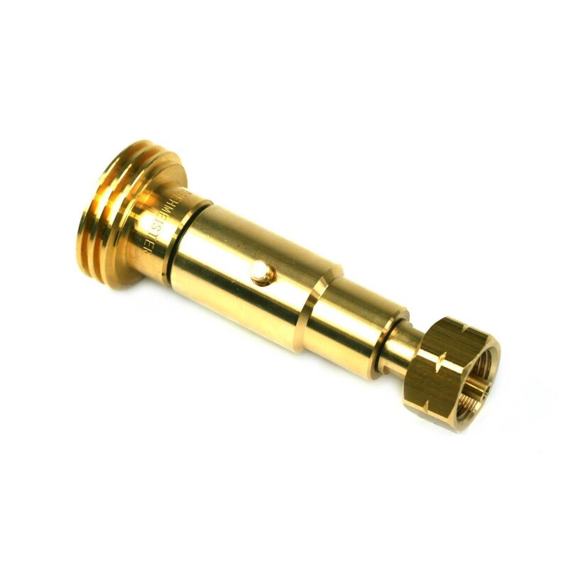 DREHMEISTER LPG Adapter, Gasflaschen Adapter Set inkl. Etui (W21.8L)