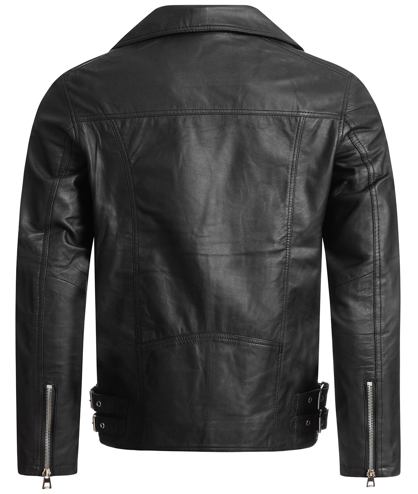 Rock Creek Lederjacke Regular Fit