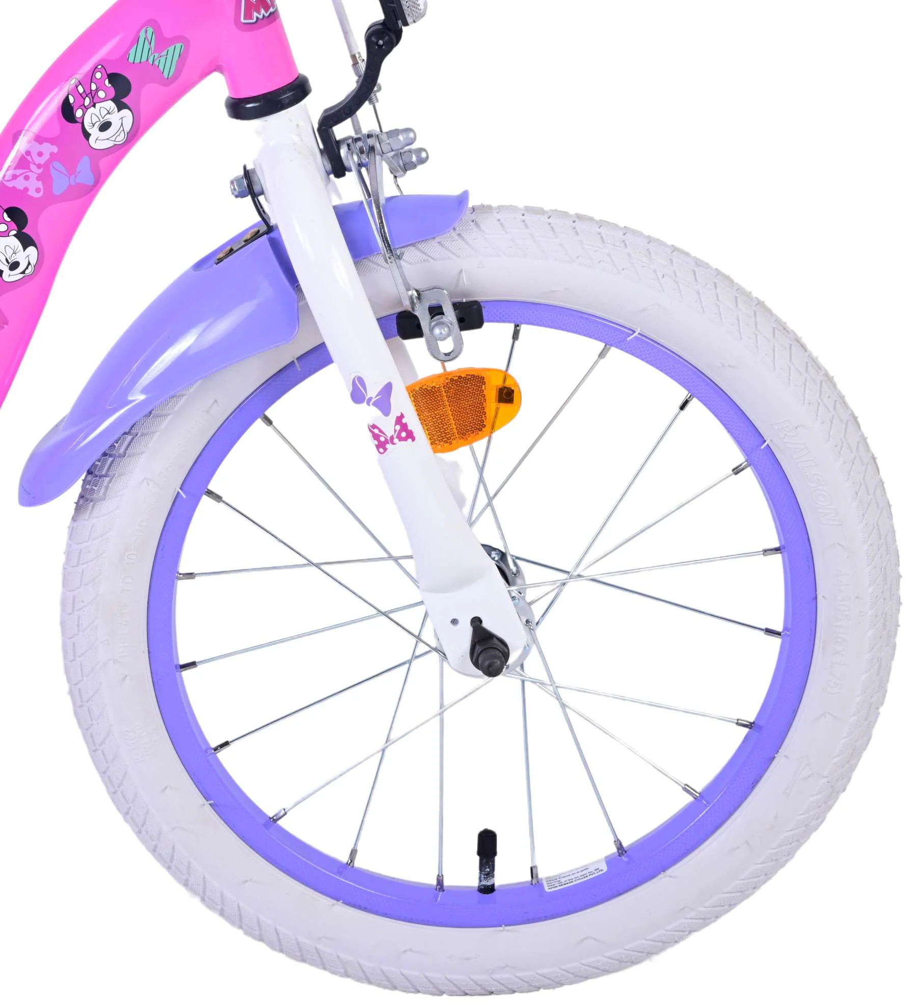 Kinderfahrrad Disney Minnie Cutest Ever Mädchen 16 Zoll Kinderrad Rosa