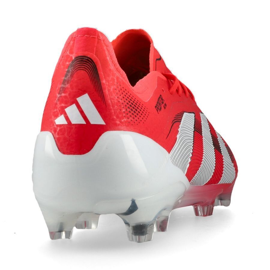 adidas Predator Elite FG Pure Victory - Lucid Red/Blanc/Noir