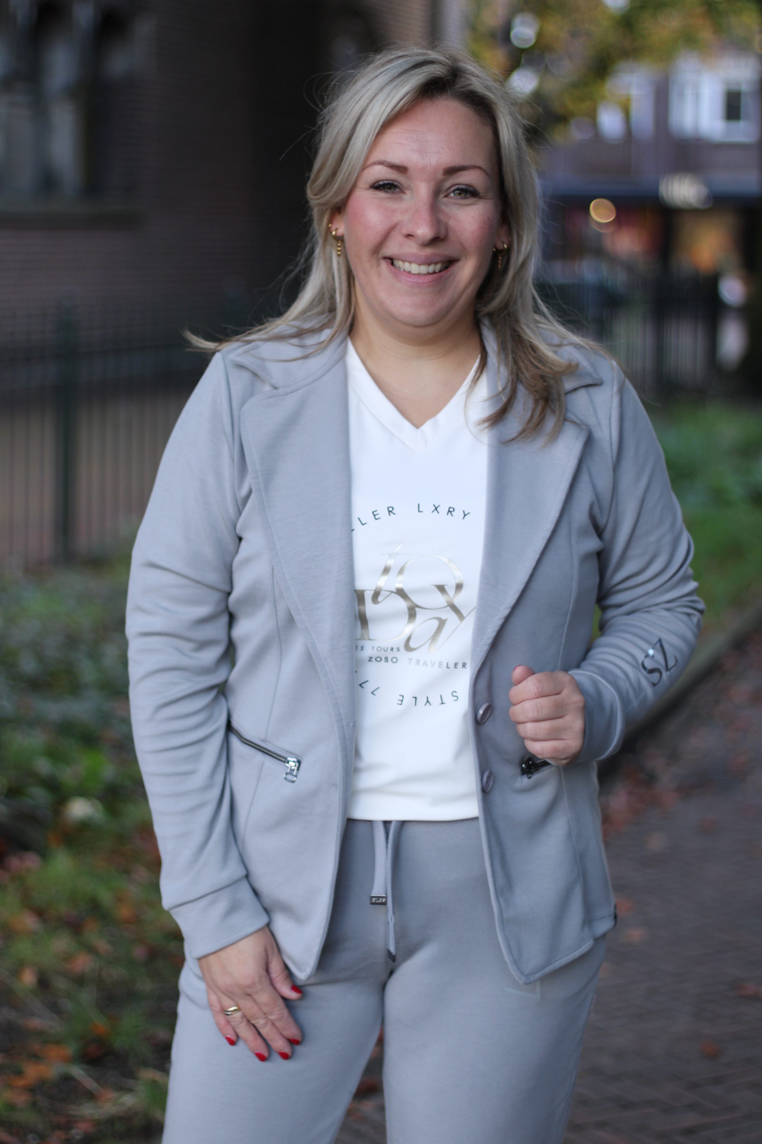 Zoso - Myriam Sporty Jacket - Grey