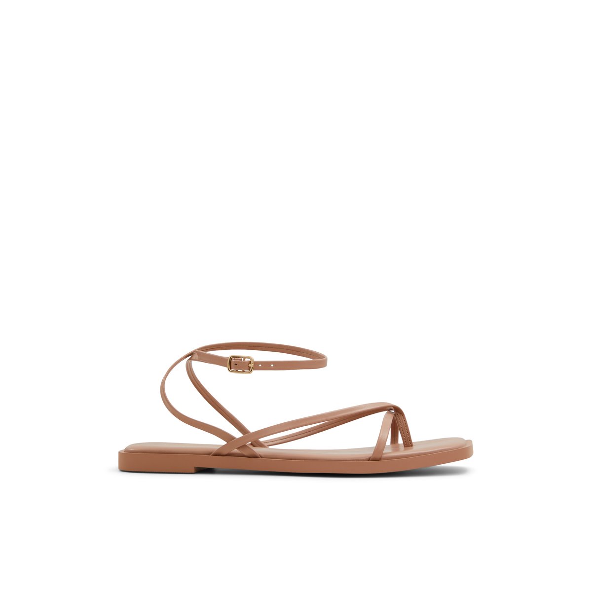 K STUDIO-Erigoveth-Sandales à lanières - Talon plat - Marron Clair