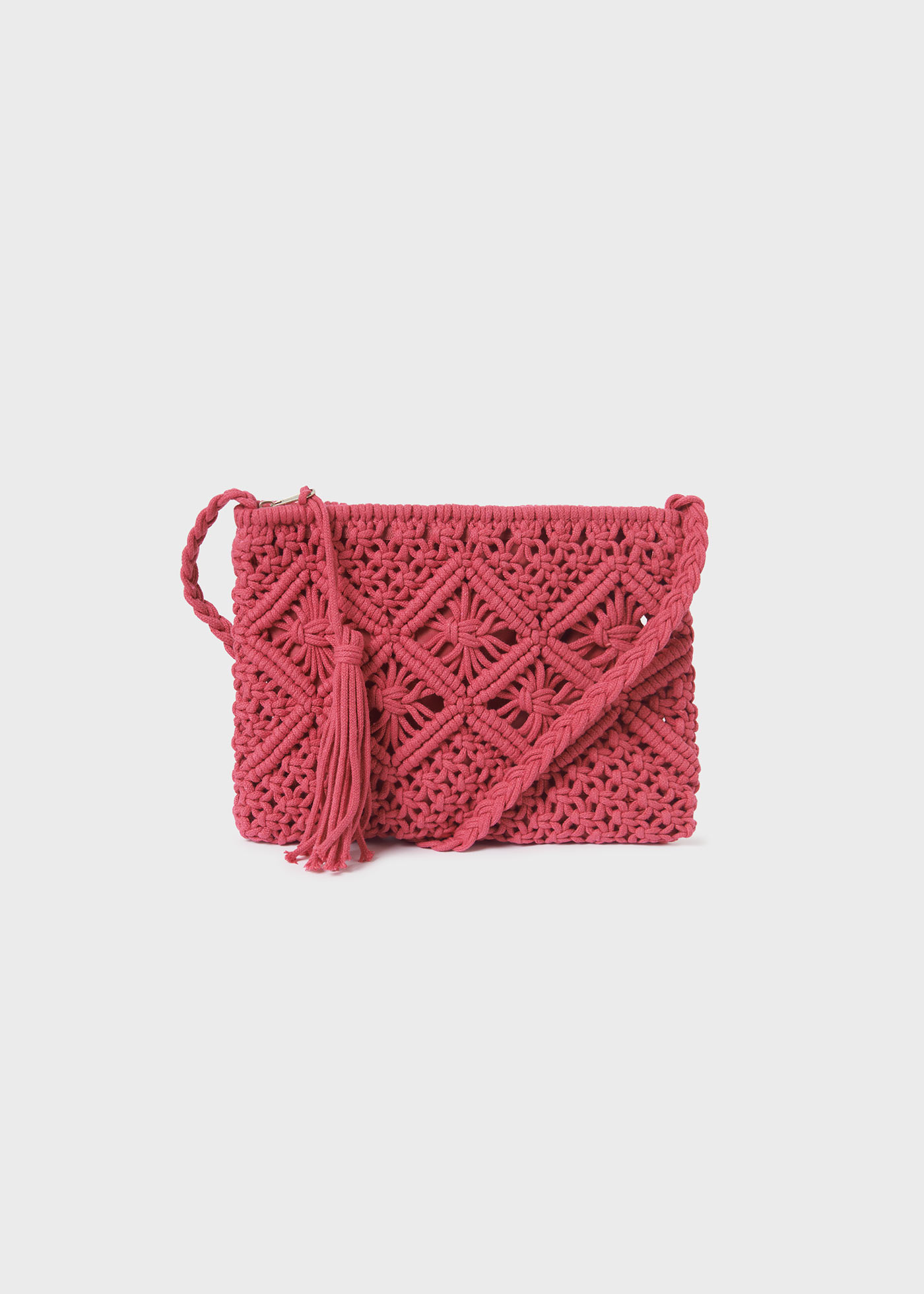 Bolsa de crochê para menina
