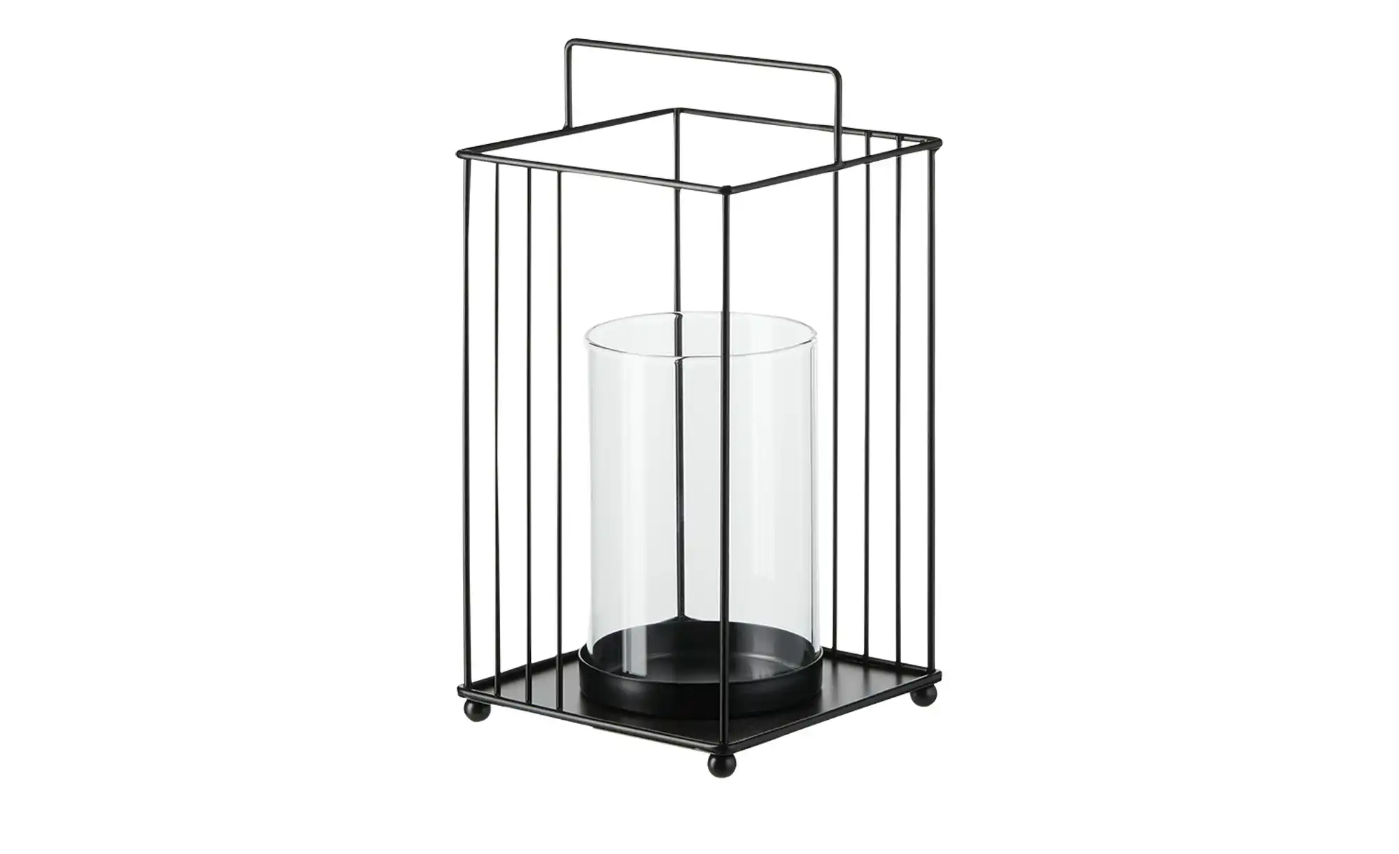 HOME STORY Windlicht mit Glaseinsatz