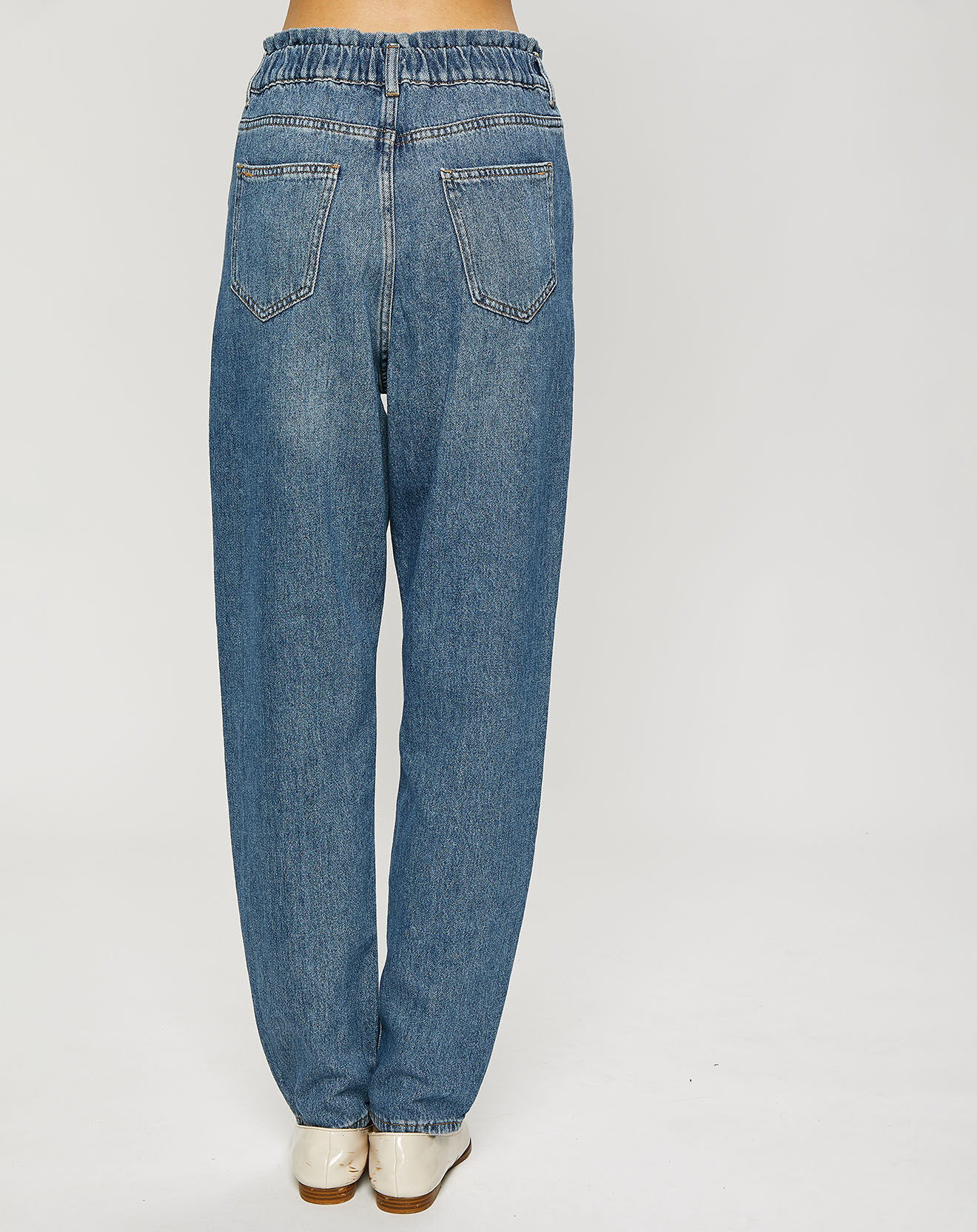 Esprit Jean ballon taille élastique collection EDC by Esprit bleu moyen