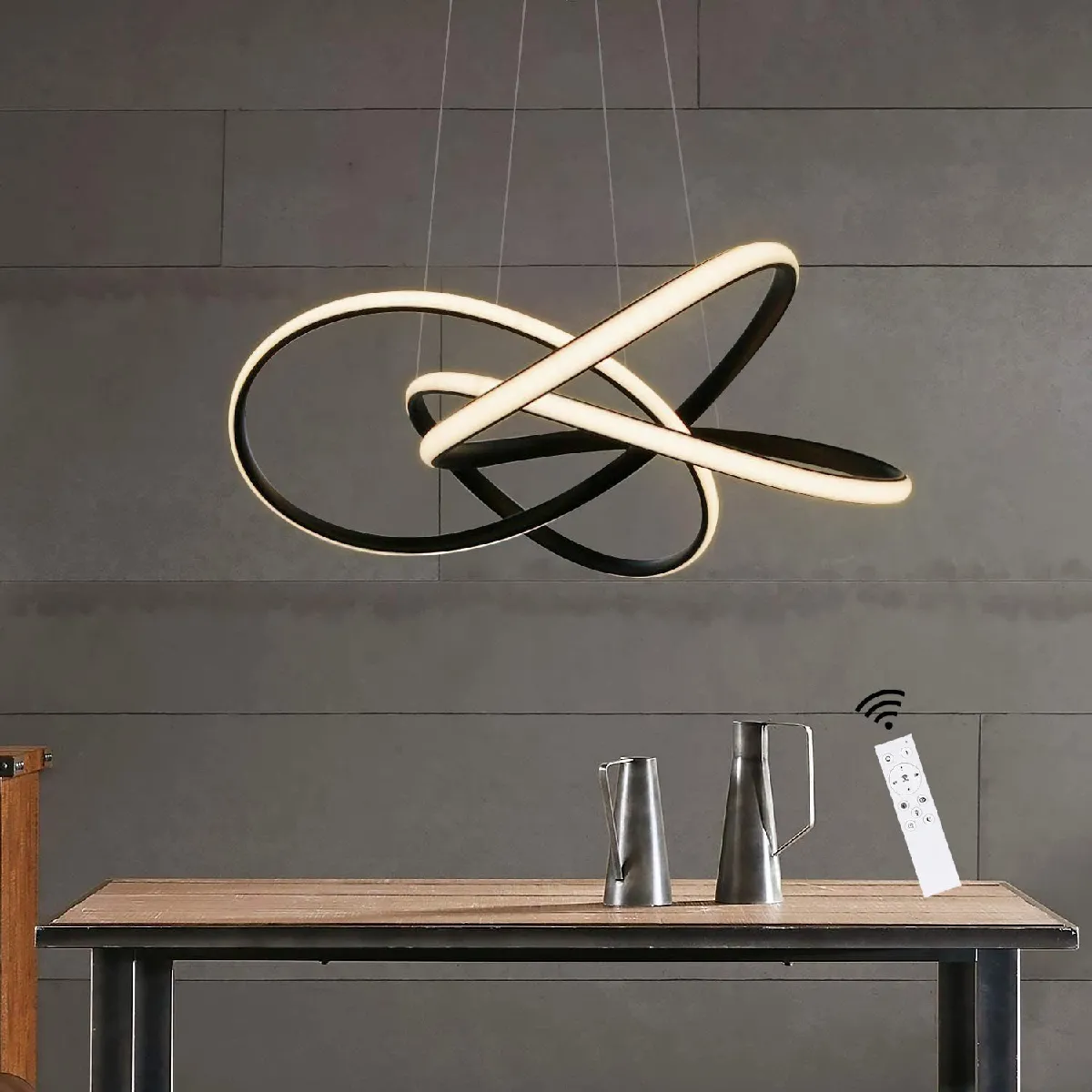 ZMH LED - Suspension spirale hauteur réglable