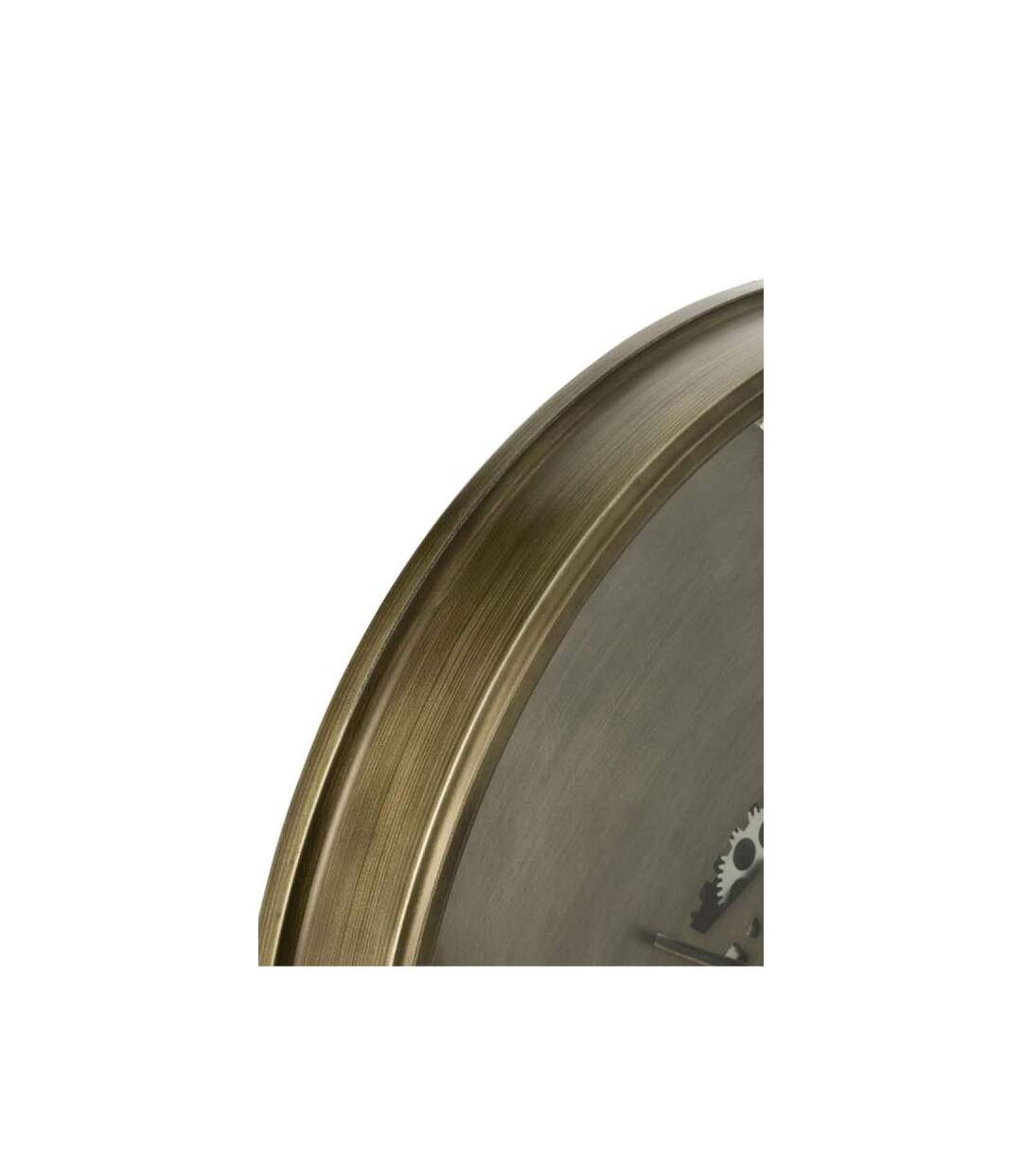 Paris Prix - Horloge Murale 4 Chiffres Romains 80cm Cuivre