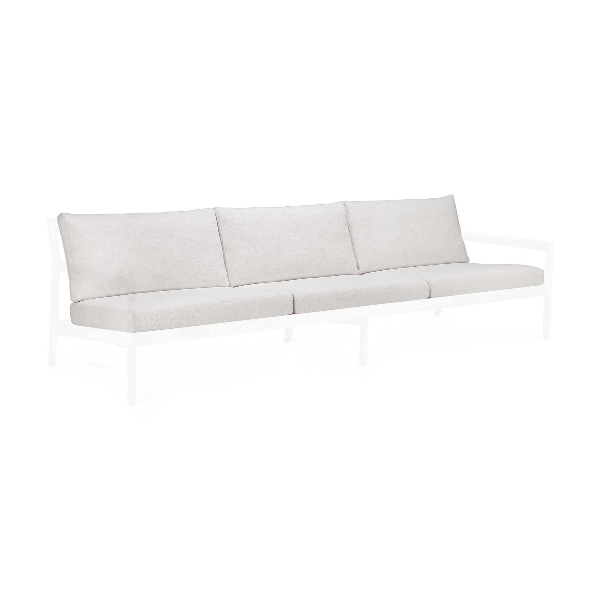 Off white kussen voor sofa 265