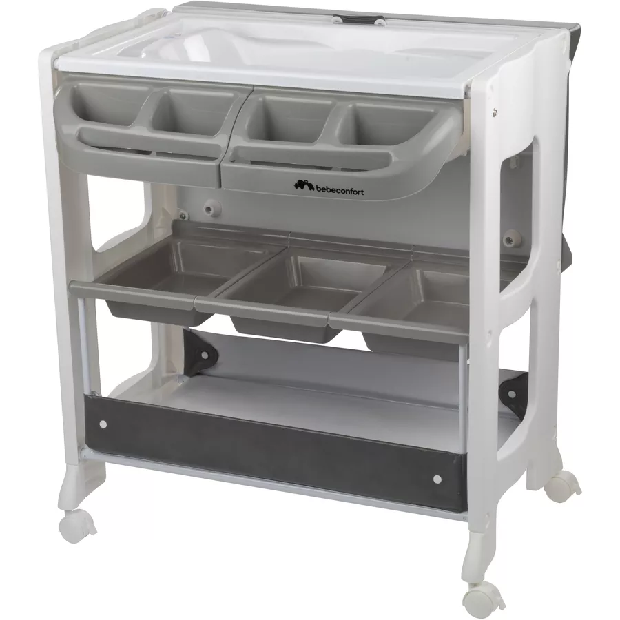 Bebeconfort Bade-Wickel-Kombi Dolphy Gray Mist