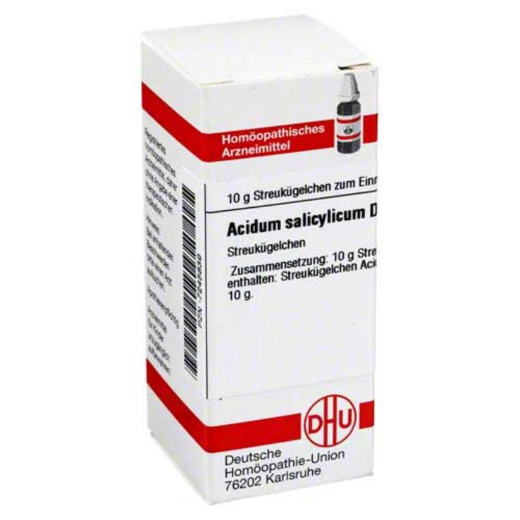 DHU Acidum salicylicum D 4 Globuli, 10 g