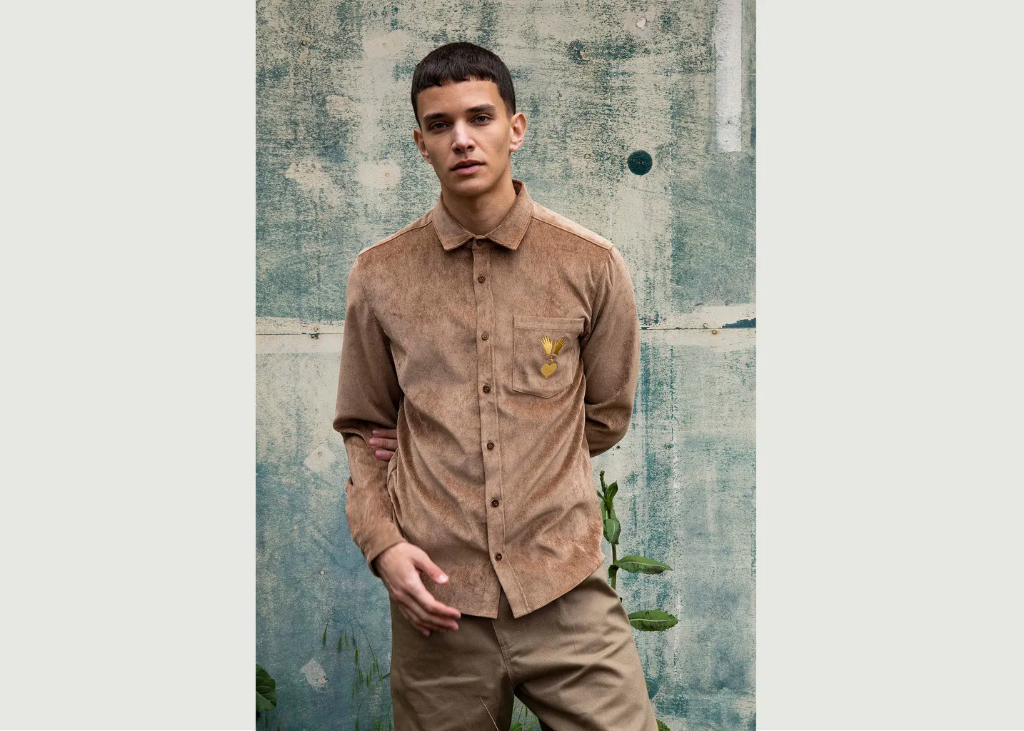 Chemise velours côtelé Misericordia