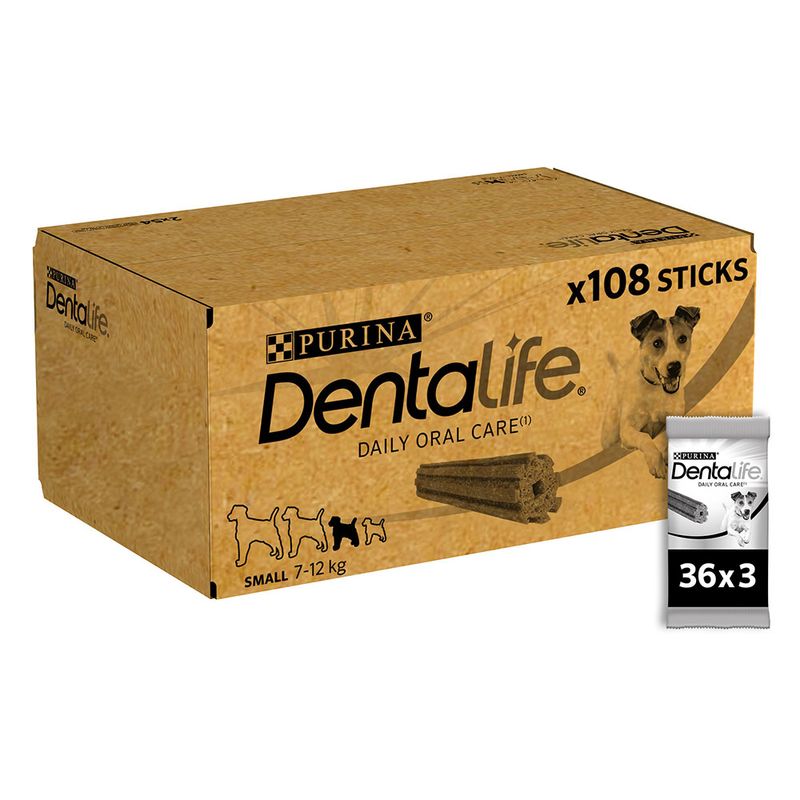 PURINA Dentalife Bâtonnets à mâcher pour chien de petite taille (7-12 kg)