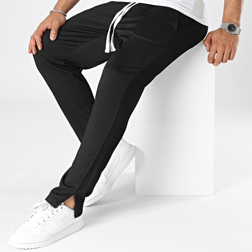 Pantalon A Rayures Noir
