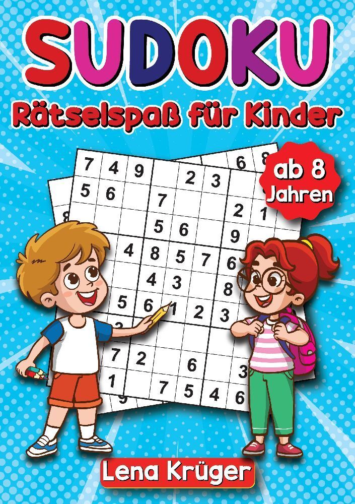 Sudoku Rätselspaß für Kinder ab 8 Jahren