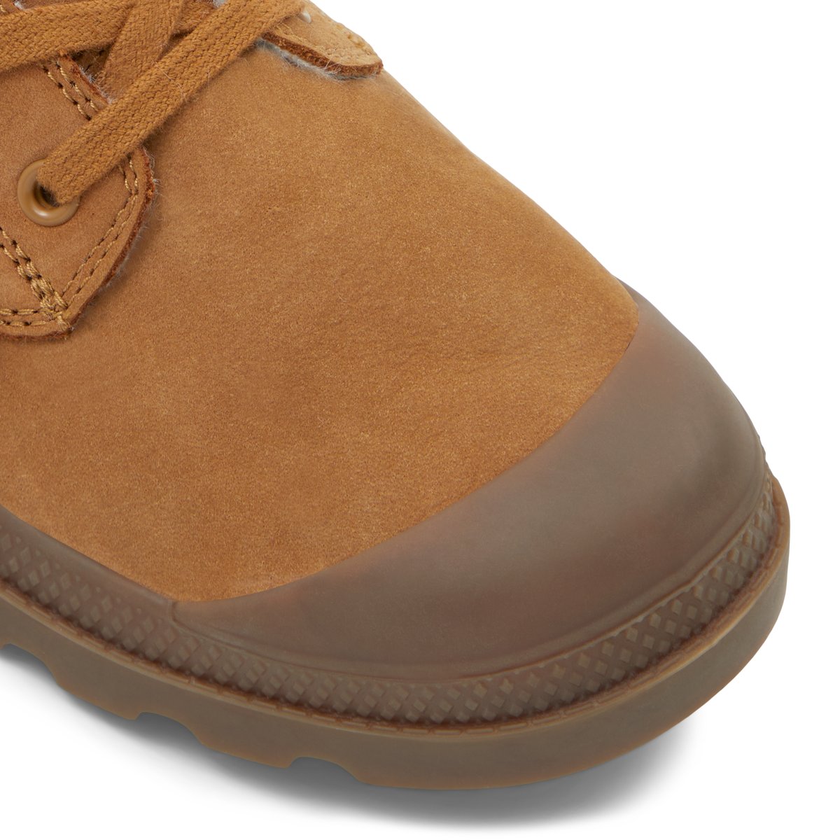 PALLADIUM-Pampa-lea-Bottes décontractées - Cognac