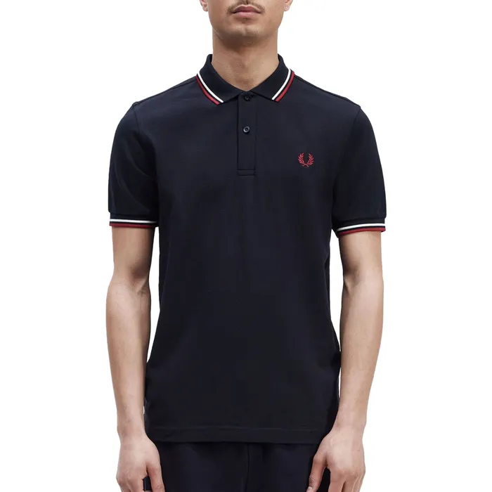 Fred Perry Twin Tipped Polo Heren