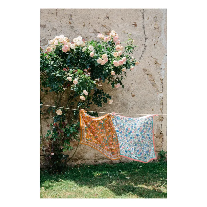 Louise Misha Foulard Romy Soie - Collection Femme | Rouille