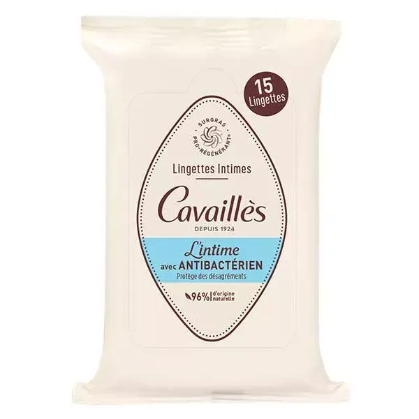 Rogé Cavailles Toalhetes Íntimos Antibacterianos x15