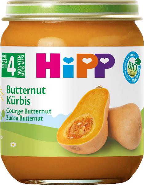Hipp Bio Kürbis<br>125 g, Glas