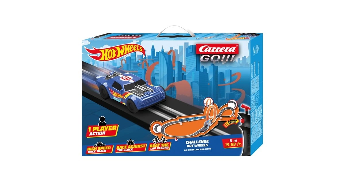 CarreraGO!!! Challenger - Hot Wheels Racebaan