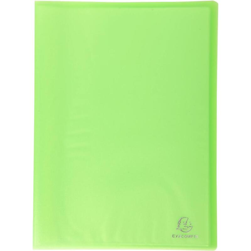 Protège-documents polypropylène semi rigide Chromaline 10 pochettes - 20 vues - A4
