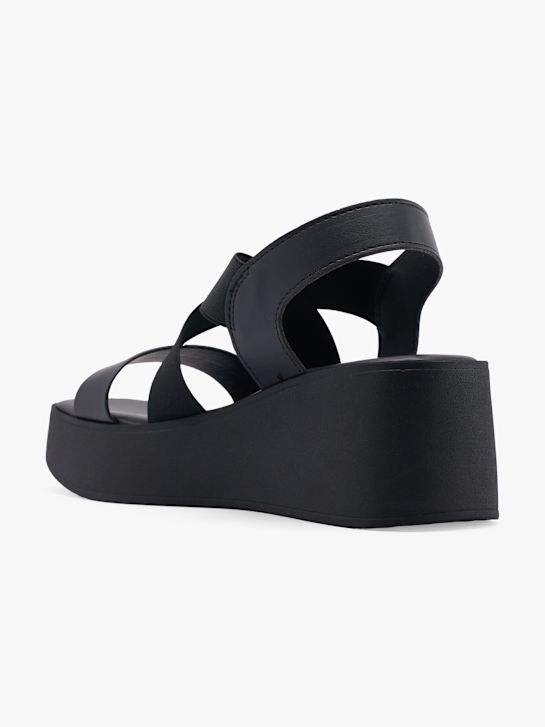Graceland Sandalette Schwarz