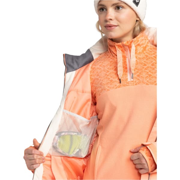 Veste de ski ROXY MEADE JK PEACH PINK
