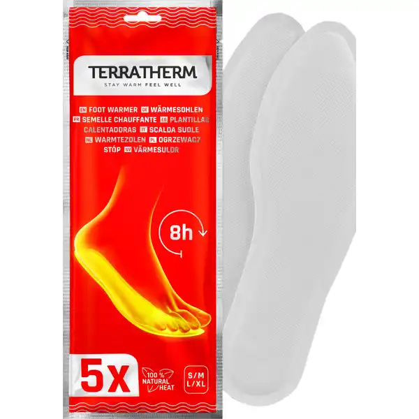 Vorteilspack Wärmesohlen, Gr. XL (44-46), 5 Paar