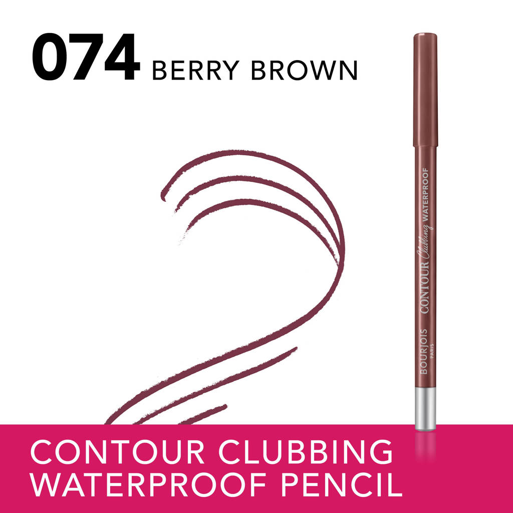 Contour Clubbing Waterproof oogpotlood -Berry Brown 74